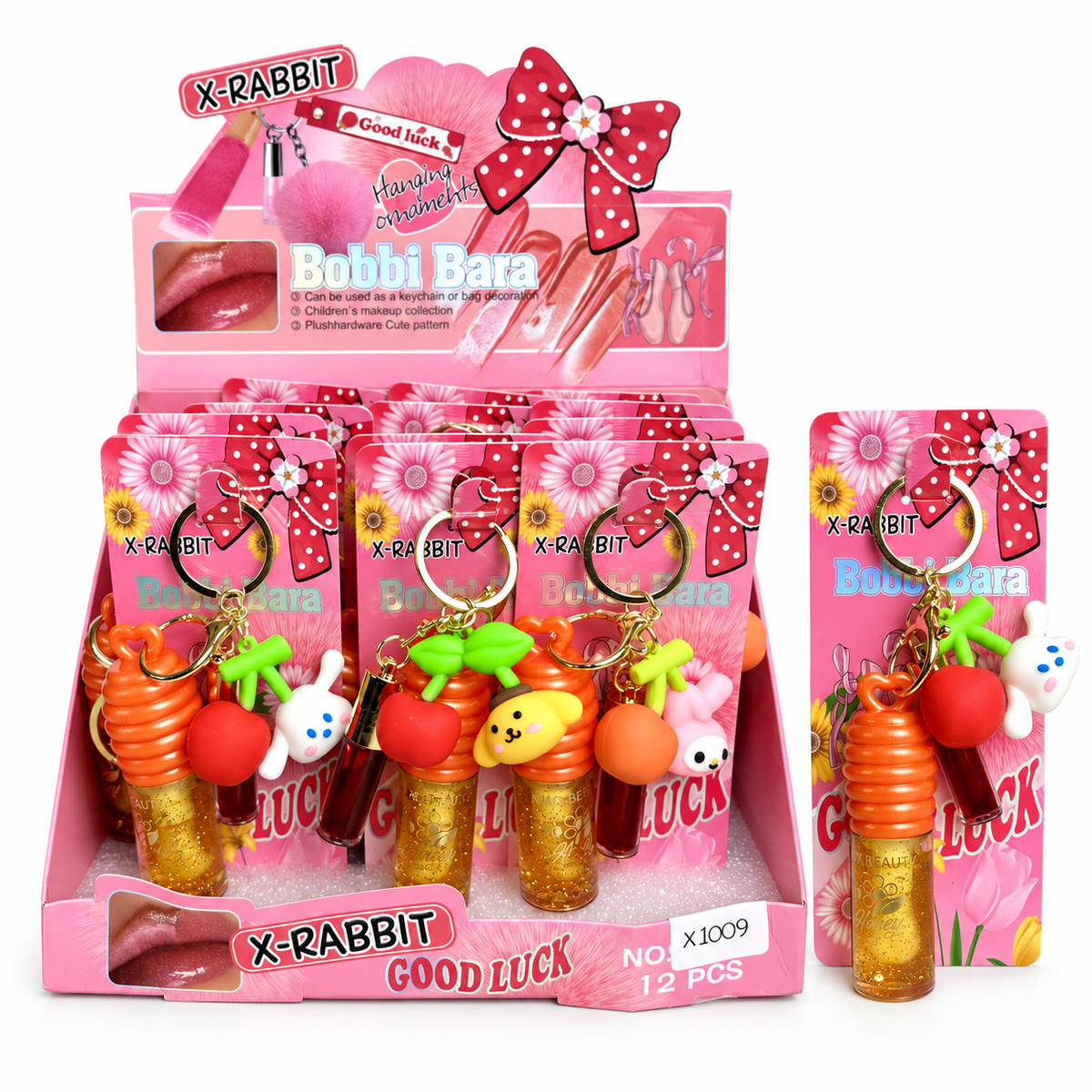Lip Gloss con Llavero X-RABIT REF:X1009
