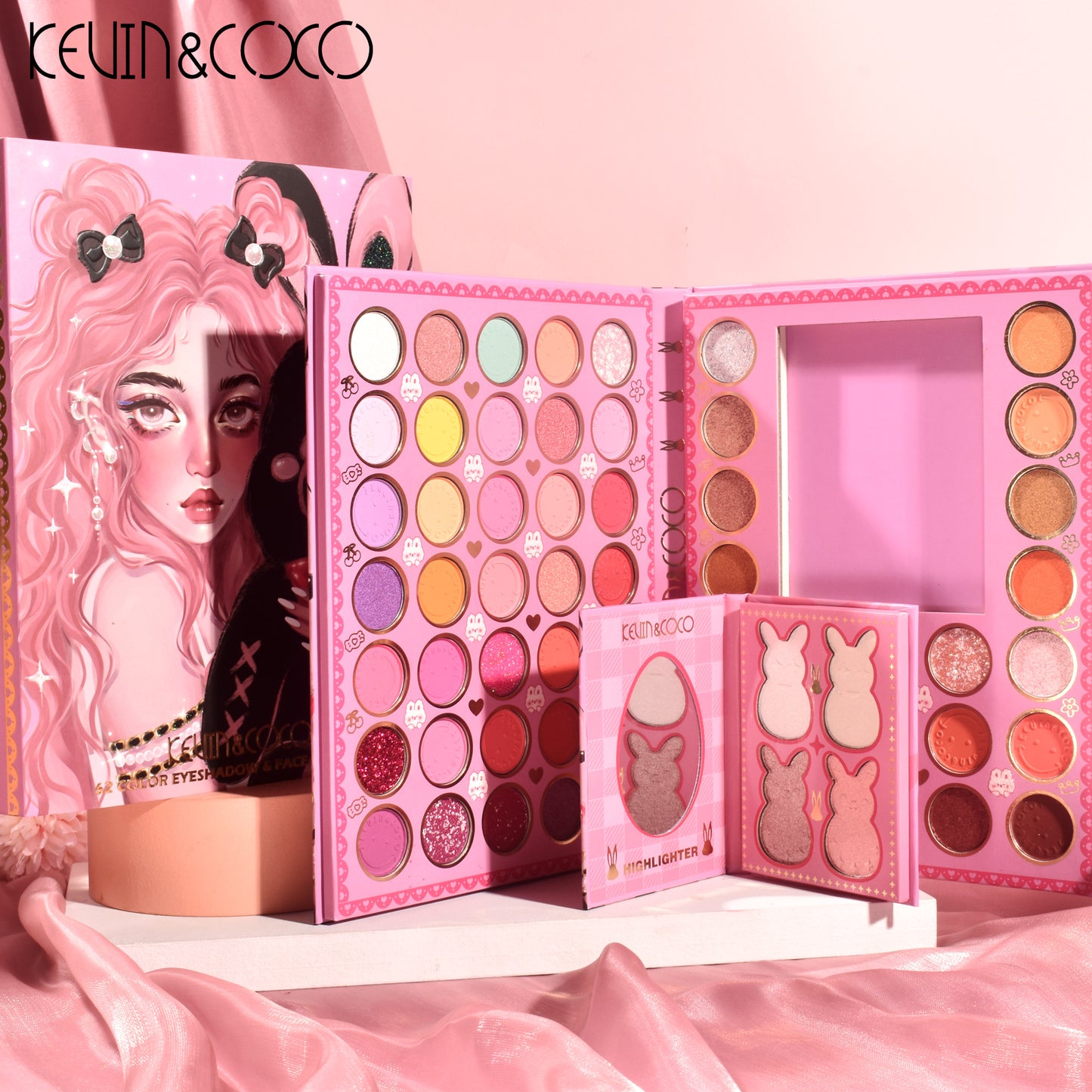 PALETA LIBRO DE MAQUILLAJE REF:KC223137