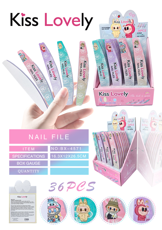 Lima de Uñas Kiss Lovely REF:BX-4571