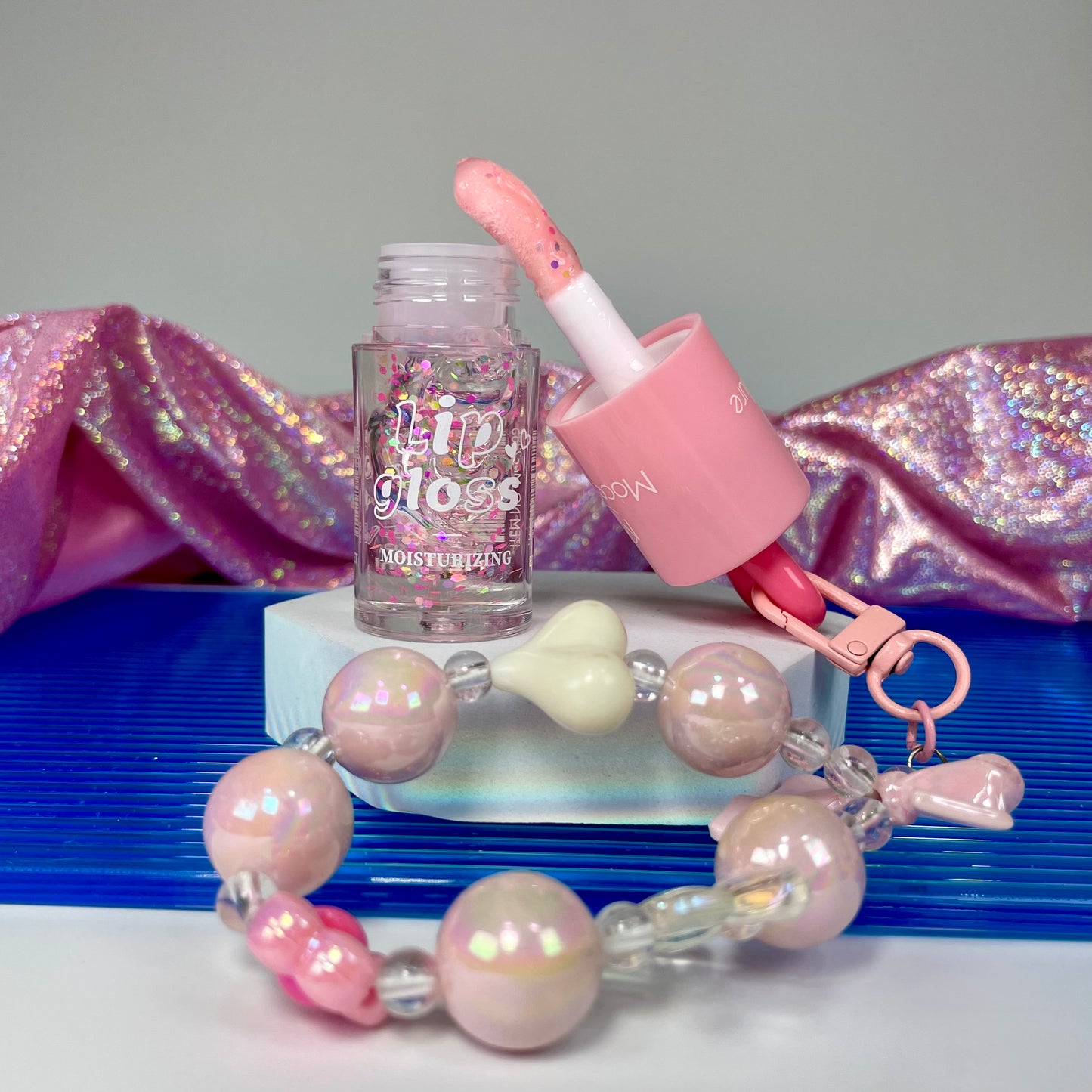 Lip Gloss con Colgante Corazón Mocallure REF:MOC2285