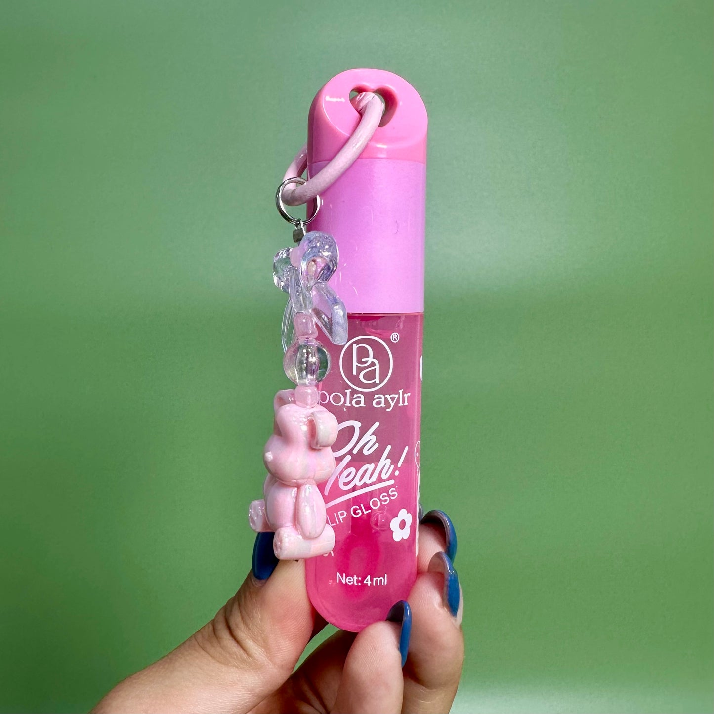 Brillo Labial con Llavero Osito REF:FA-8635