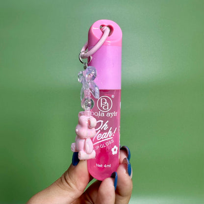 Brillo Labial con Llavero Osito REF:FA-8635