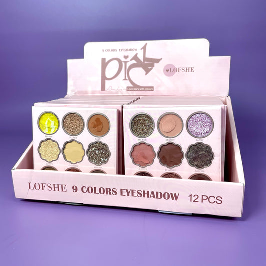 SOMBRA DE OJOS 9 TONOS LOFSHE REF:LF1037