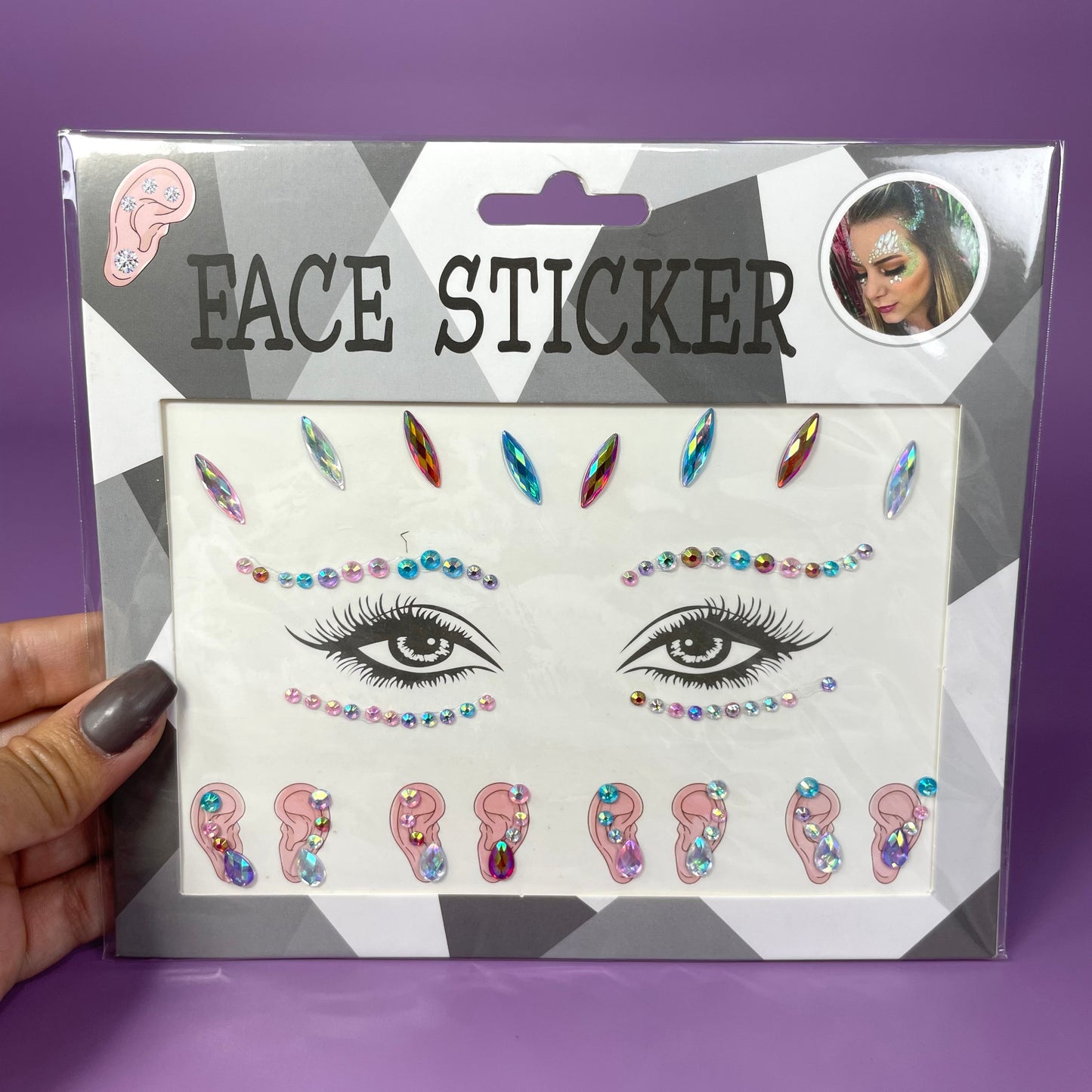 GEMAS FACIALES COLORES REF:MYZT-027