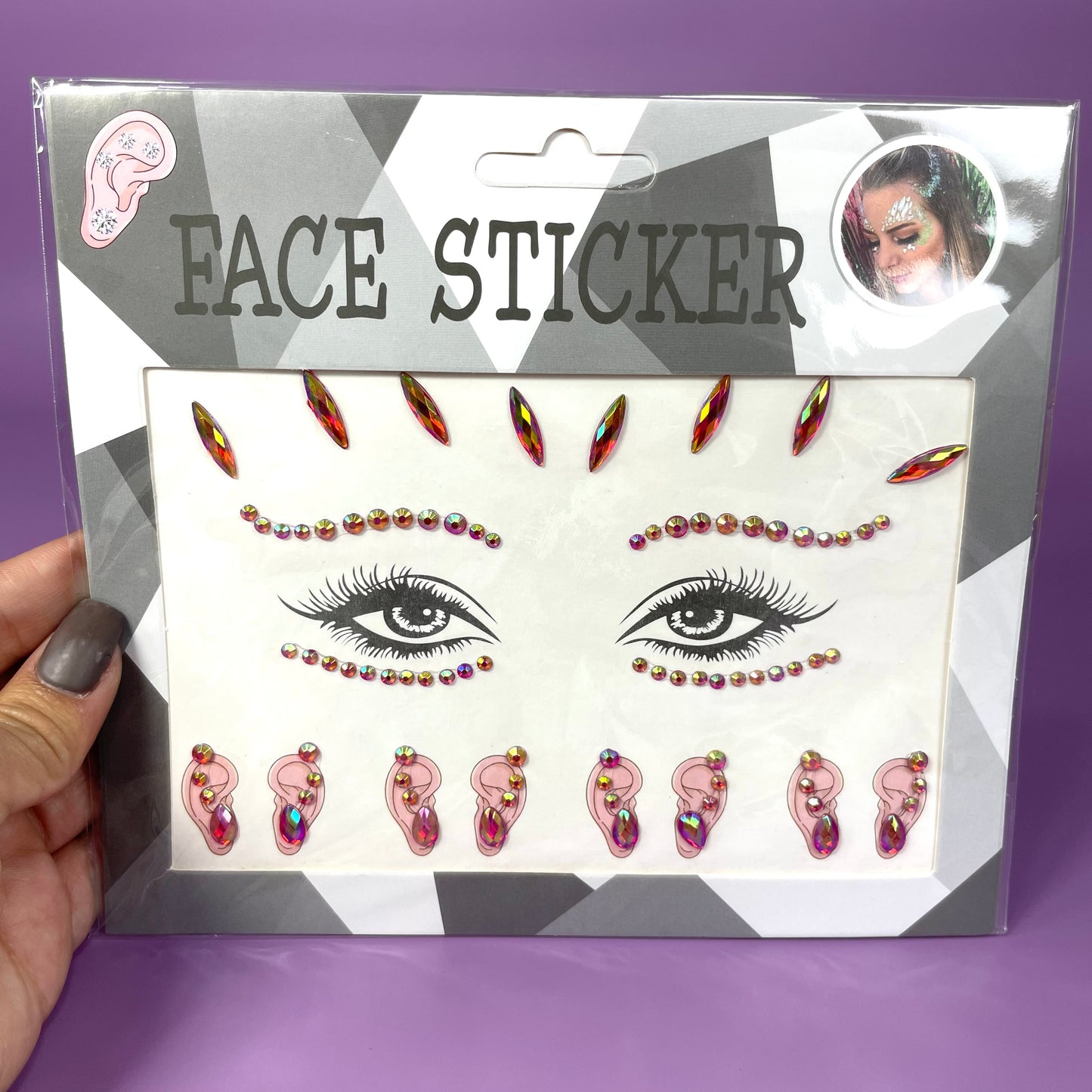 GEMAS FACIALES COLORES REF:MYZT-027