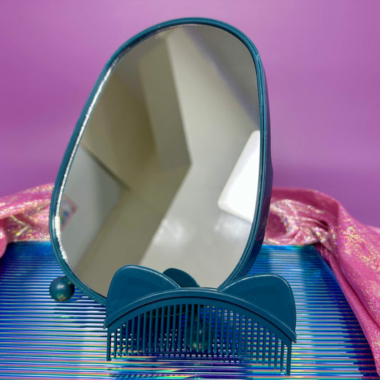 Espejo de mesa+Cepillo  REF:220604240013