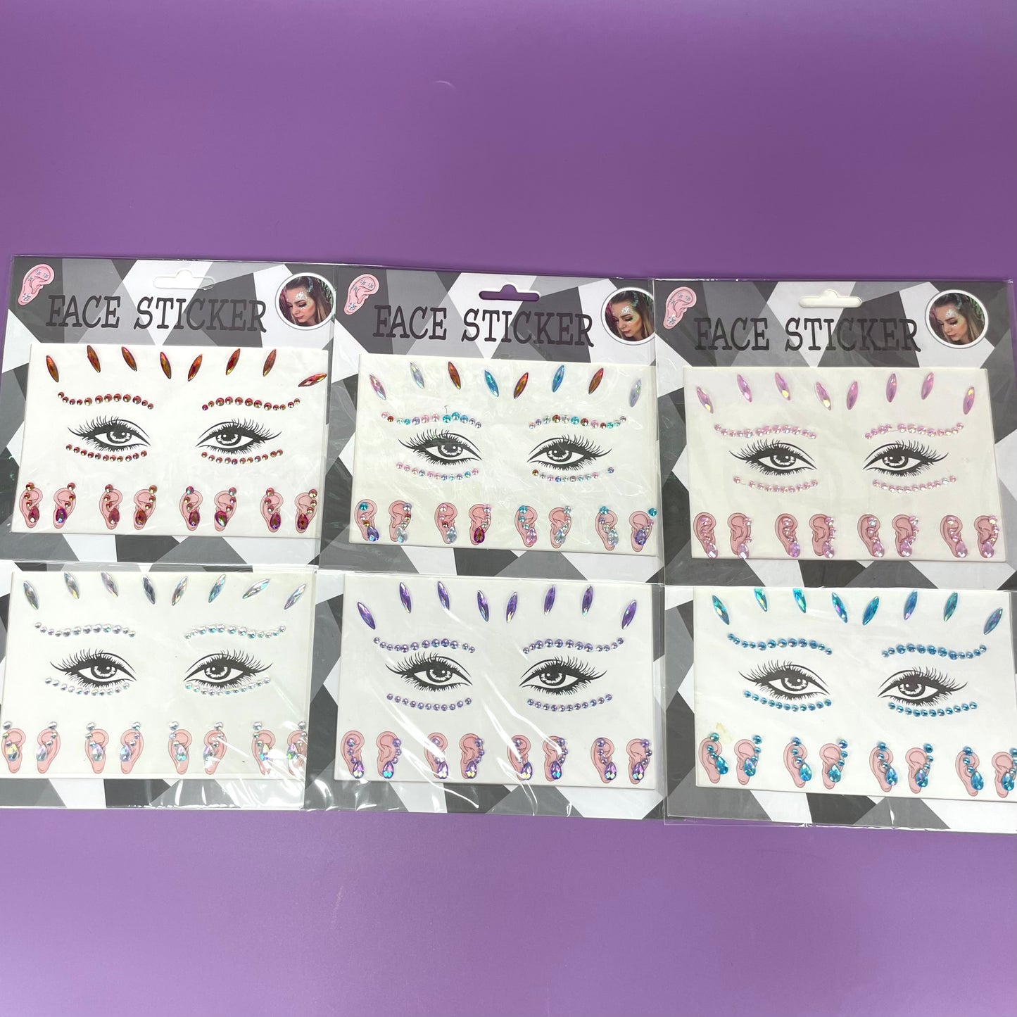 GEMAS FACIALES COLORES REF:MYZT-027