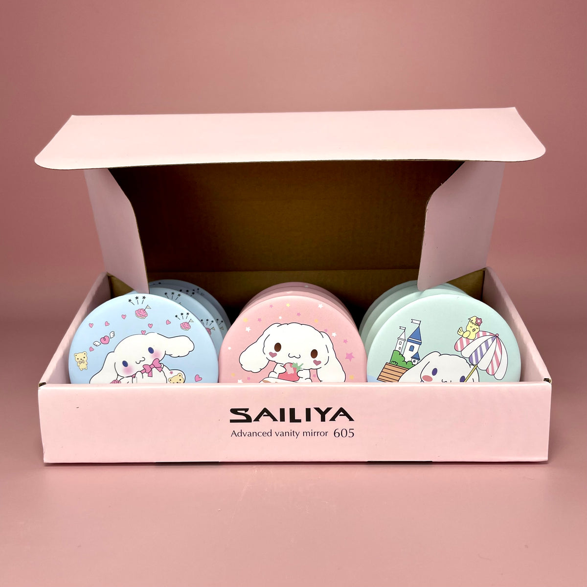 Espejo compacto redondo Cinnamoroll REF:605-27