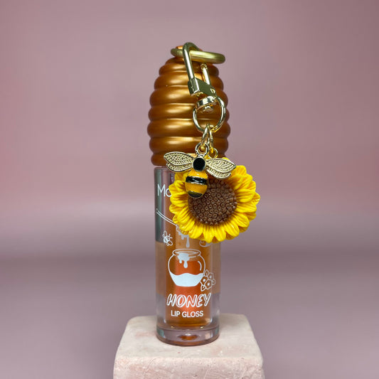 Brillo Labial Magico Miel con Llavero  REF:MOC2337