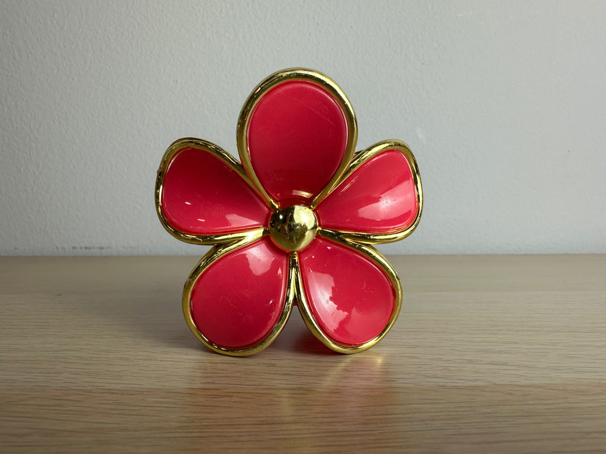Pinza para cabello flor metalizada REF:JWS-3635