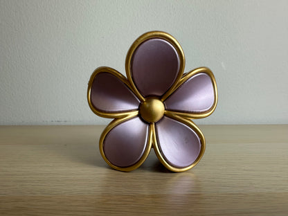 Pinza para cabello flor metalizada REF:JWS-3637