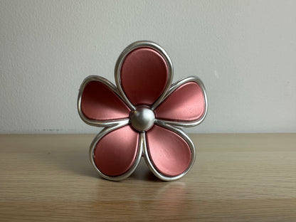 Pinza para cabello flor metalizada REF:JWS-3637