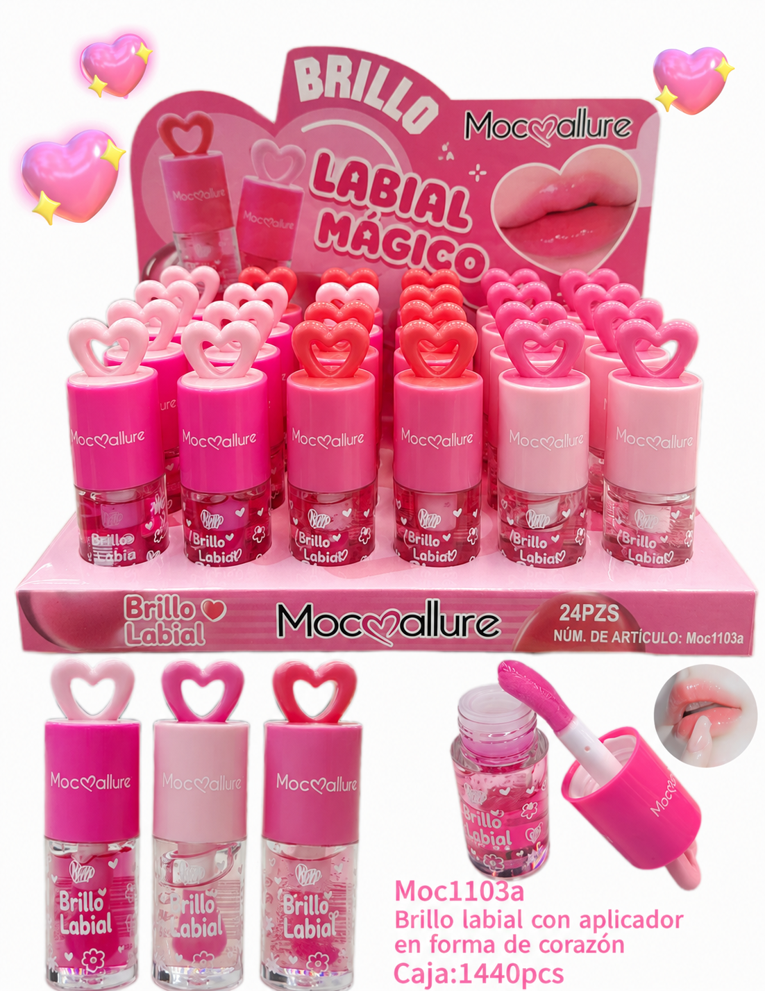 Lip Gloss Magic Mocallure REF:moc1103a