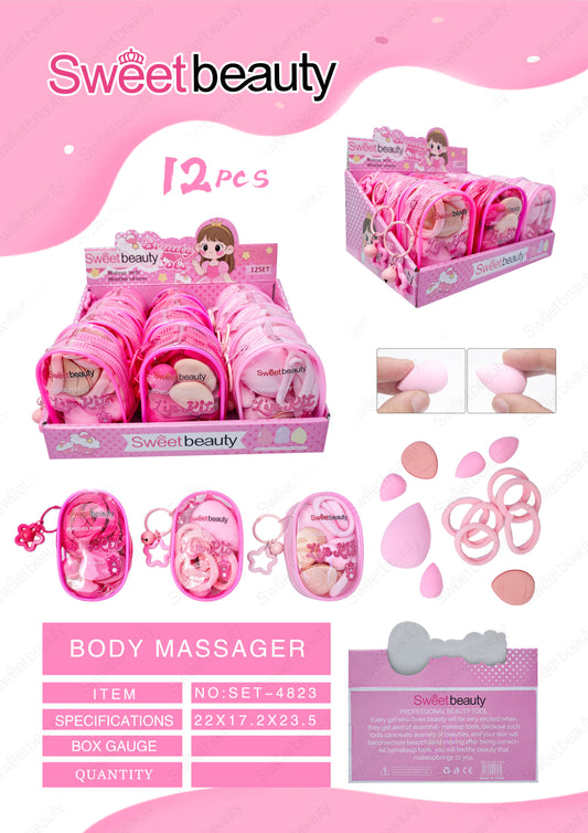 Kit de Esponjas 9 Piezas Sweetbeauty REF:SET-4823