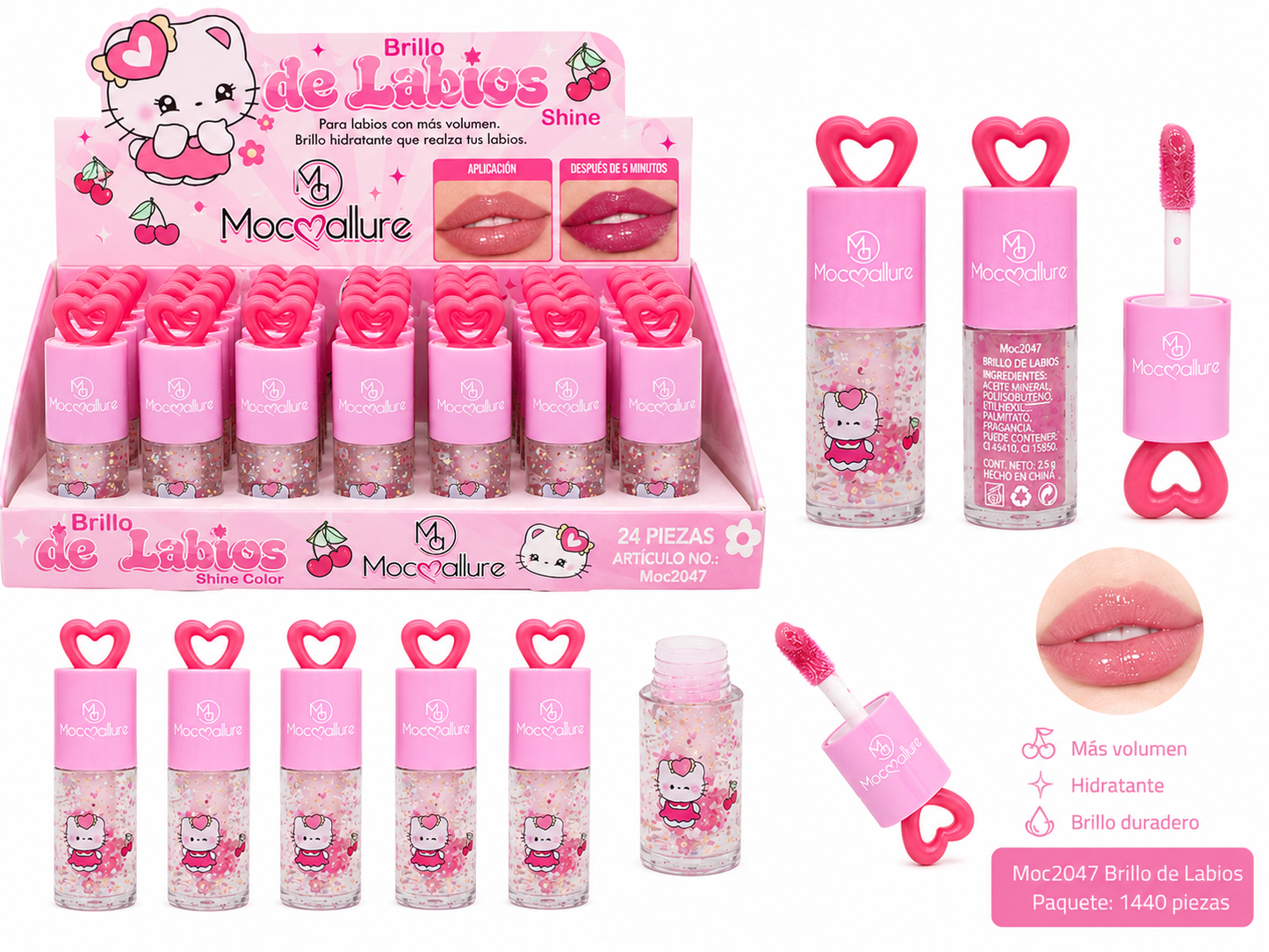 Lip Shine Mocallure REF:MOC2047
